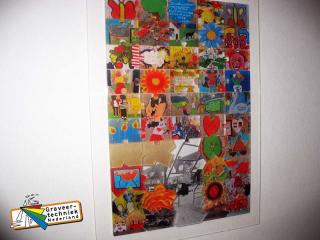 Plaquette uit glashelder plexiglas gemaakt nav de vuurwerkramp in Enschede